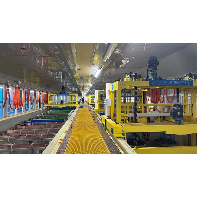 Hur förbättrar en Gantry Barrel Plating Line galvaniseringens effektivitet och kvalitet?