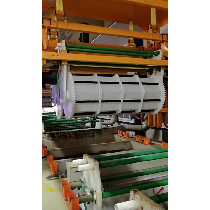 High-Rail Gantry Barrel Zink Plating Line