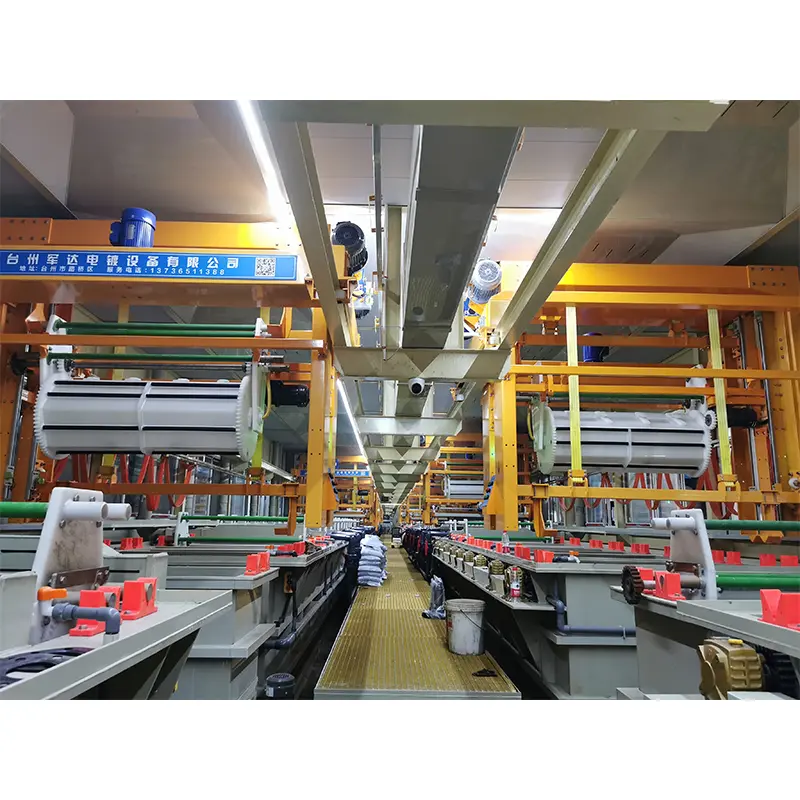 Nickel-krom fatplätering Line