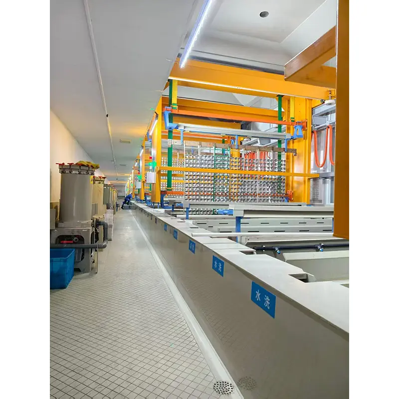 Zink-nickellegering Rack Plating Line